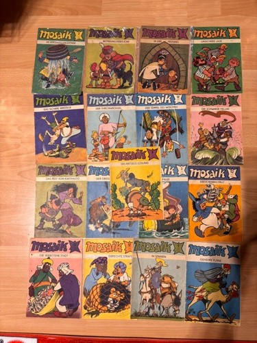 Mosaik verschiedene hefte - mosaik,