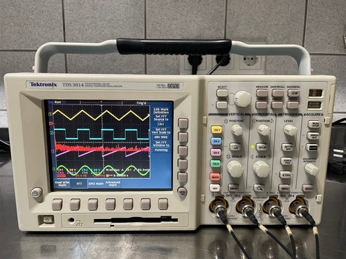 Tektronix tds3014 100mhz fft - tektronix,