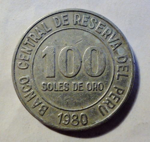 Peru 100 soles 1980 ss - 1980,