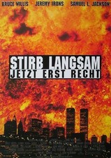 Stirb langsam 3: Teaser - original Filmplakat XL, Poster A0 gerollt