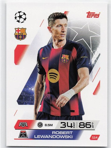 Robert lewandowski topps match - robert,