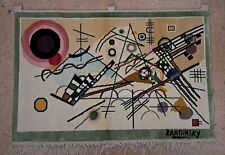 Kandinsky Wandteppich aus Seide