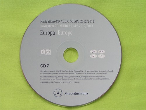 Navigation mercedes benz - cd,