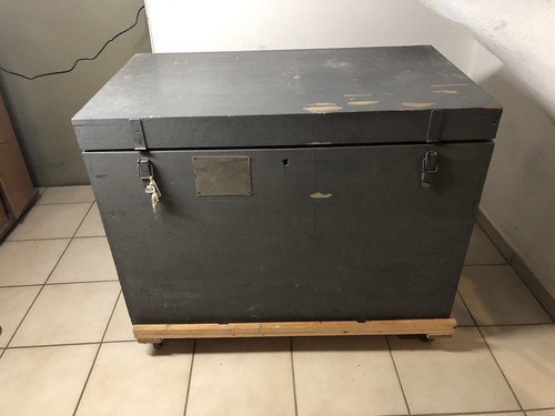 überseekoffer antik holzkiste - Überseekoffer,