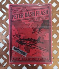 Peter Dash Flash LTD Artist Proof Spielkarten Neu Kings Wild Shorts Kriegsdeck