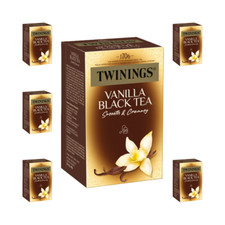 Twinings Vanilla Schwarztee 6 x 20 Teebeutel im Kuvert 240g (6x40g)