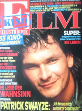 FILM ILLUSTRIERTE 6 - 1989 Patrick Swayze Van Damme DIE FLIEGE Sophie Marceau