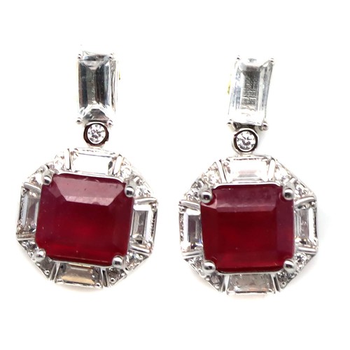 925 silber rot rubin - 925, 6