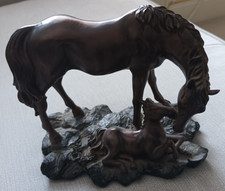 Pferd und Fohlen 7 Zoll