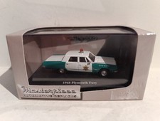 Busch 9987170 Masterpiece,1968 Plymouth Fury I"US Sheriff", grün weiß,OVP, 1:87 