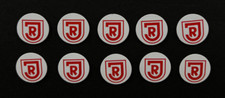 10x SSV Jahn Regensburg Magnet - 2cm Logo - Fussball - Sportbild #041