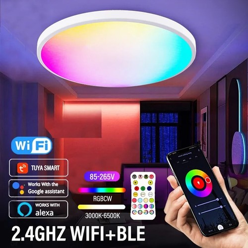 Smart wifi led - led, round
