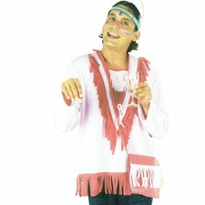 Indianerin Erwachsenenkostüm Squaw Indianerfrau Uramerikanerin Western Gr. 54&58