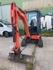 Kubota Minibagger mit Zubehör - Baujahr 2019, 2000 Stunden