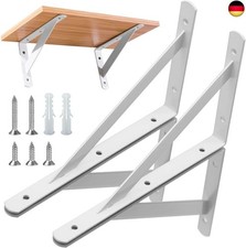 4 Stück Regalhalterungen