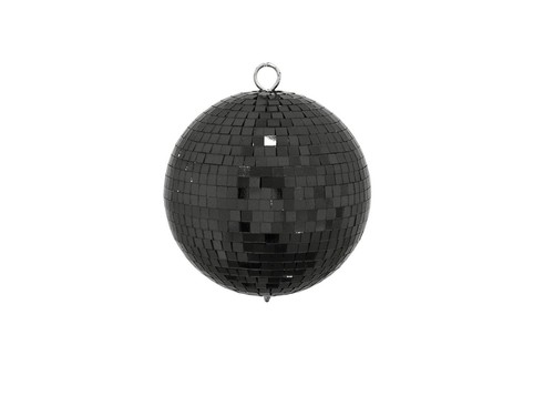 Spiegelkugel 15cm schwarz