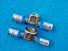2 x T-Übergang 16x1/2"x16 IN, Alpex, Conel MV2, Cosmo Connect