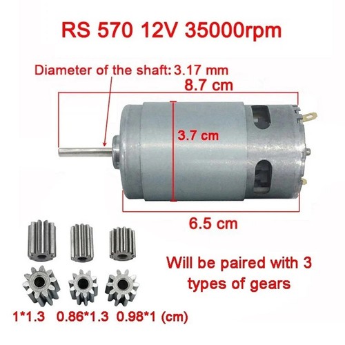 Kindermotor rs550 rs390 - kindermotor,