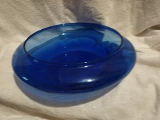 Glas Schale Bauchig Deko Vase