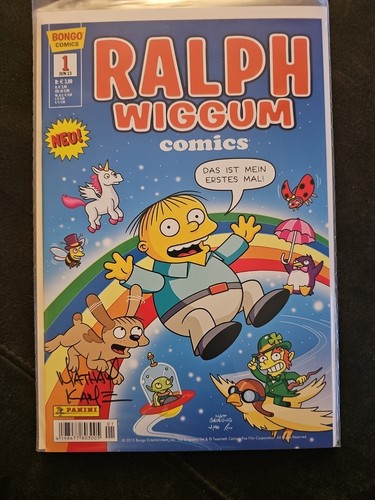 Simpsons comics ralph - comics,