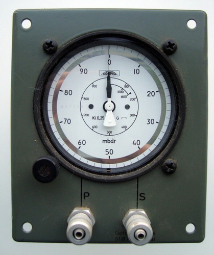 Thommen micro manometer - thommen, 1