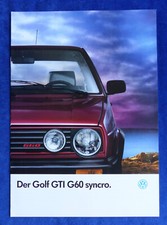 VW Golf GTI G60 syncro MJ 1991
