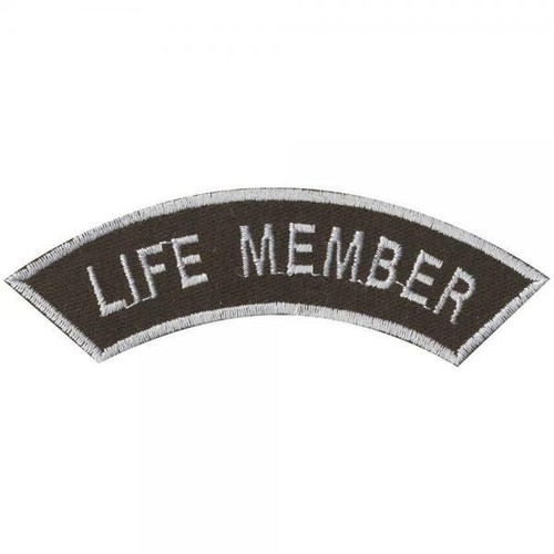 Aufnäher life member - life,