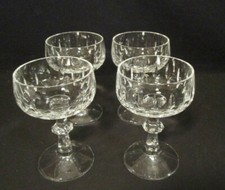 4 x Echt Bleikristall 24 Pbo