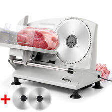 Allesschneider 150W Brotschneidemaschine 0-15mm Mit 2 Klingen von 17cm