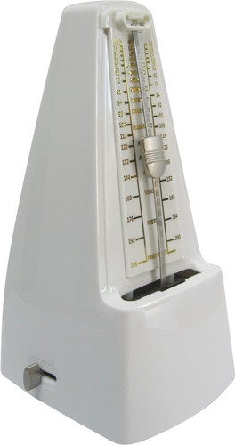 Metronom weiss edel - metronom, weiss,
