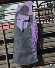 Leder Chap Cowboy Western Chap