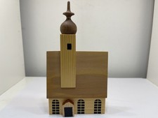 Erzgebirge Figur Kirche 9 x