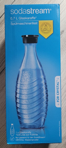 Sodastream glaskaraffe 6l - glaskaraffe, 0,6l