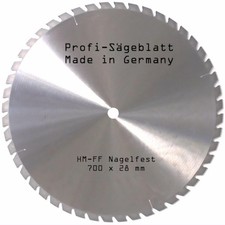 HM Sägeblatt FF 700 x 28  mm