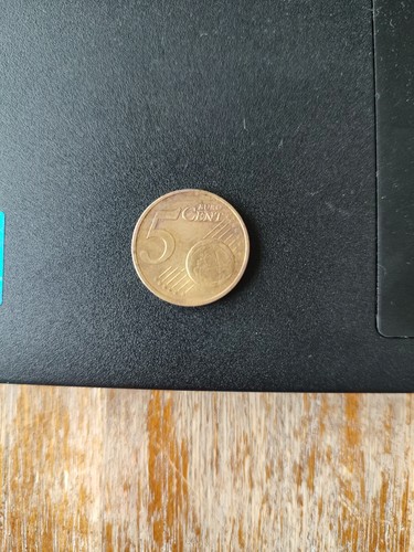 Cent münze goldfarben - ,