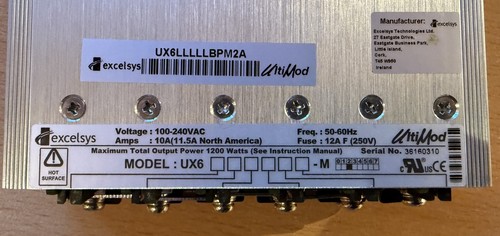 Excelsys ux6 1200w - ux6-m2,