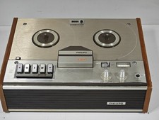 Philips 4307 4-Spur Tonbandgerät - Ungetestet, Zeigt Gebrauchsspuren