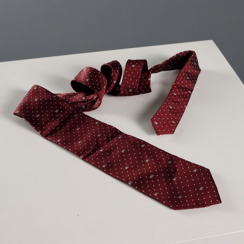 Burberry bordeaux krawatte - burberry,