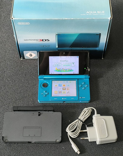 Nintendo 3ds aqua blue - 3ds,