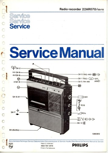 Philips service manual für - philips,