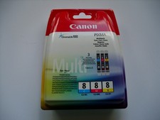 Tintenpatronen Canon Pixma Multipack, CLI-8, C/M/Y, 13ml x 3, NEU & OVP