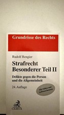 Strafrecht iii rengier - bt,