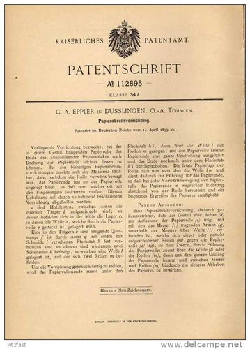 Original patentschrift c - original,