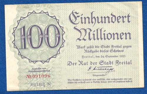 272 notgeld stadt freital - 272,