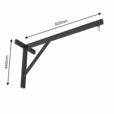 Boxsackhalterung  Boxsackhalter Boxen Ständer Wandhalterung Boxsack Halter WBD