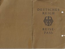 Reisepass Deutsches Reich -