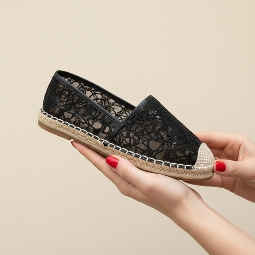 Transparente espadrilles - transparente,