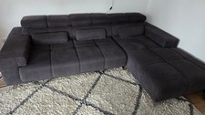 Wohnlandschaft / Sofa / Couch Ecksofa elektrisch verstellbar