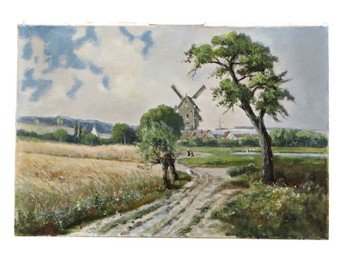 Alfred heide ölbild - alfred,