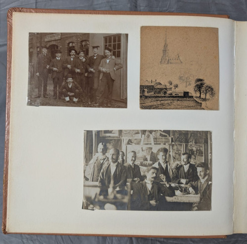 Historisches fotoalbum 304 - fotoalbum, ca.
